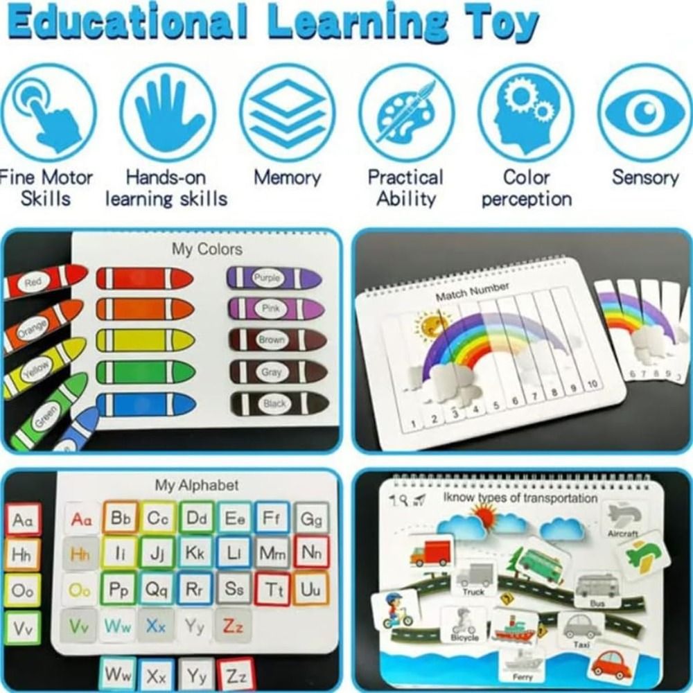 Learning Workbook Preschool - für Kleinkinder, mein Vorschul-Arbeitsbuch, Lernaktivitäten, Bildung,