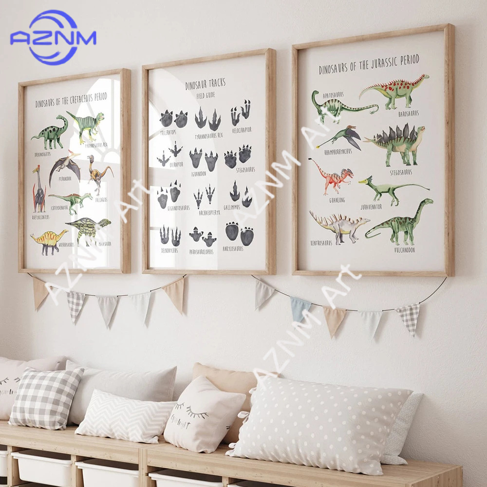 Kids Educational Gadget - 1/3 Stück, Poster zum Lernen von
