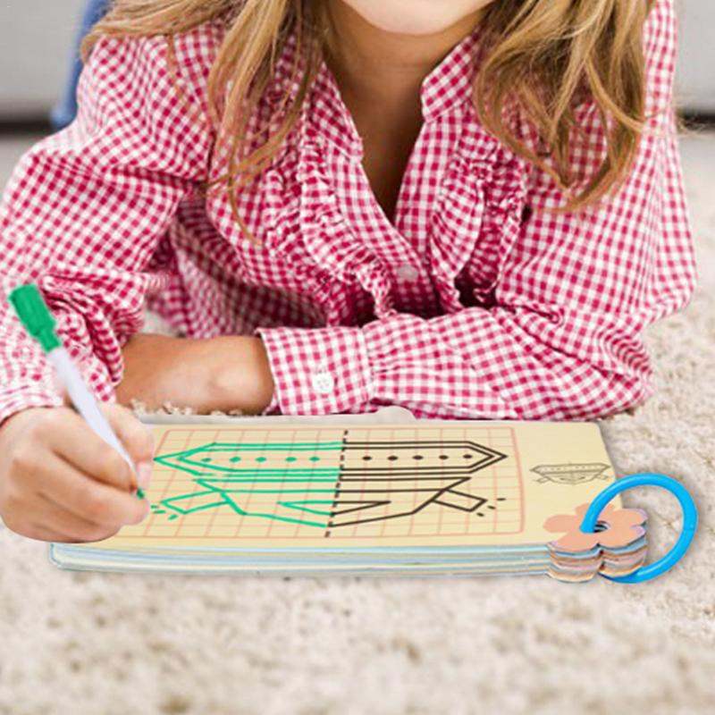 Nachzeichnungs- und Stiftkontr – Learning Workbook Preschool Bewertung und Preis