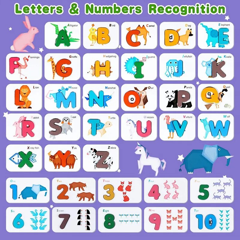 Montessori Alphabet Zahlen Kar – Flash Card Alphabet Bewertung und Preis
