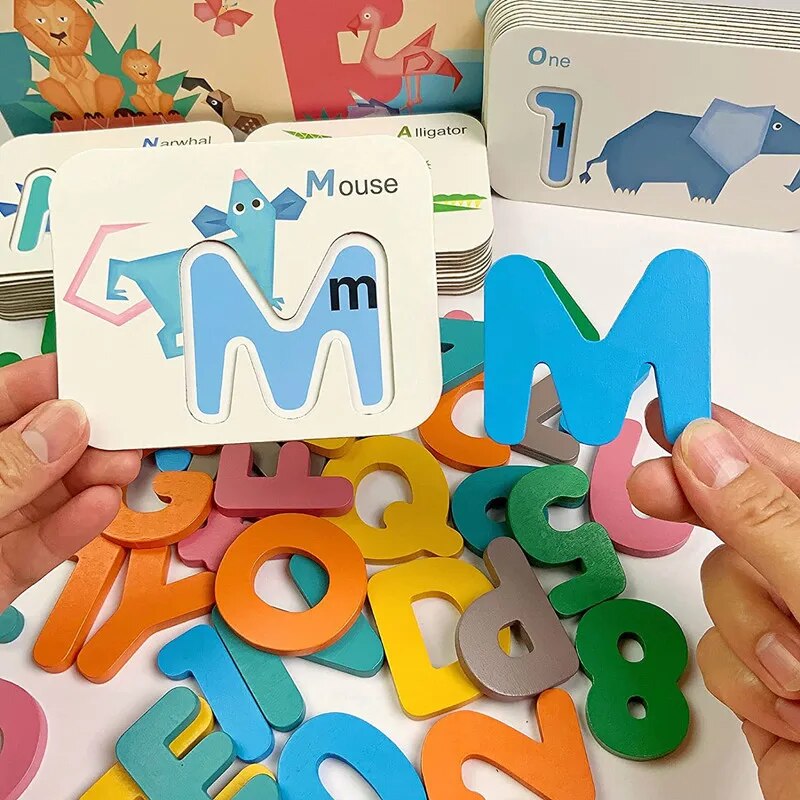 Montessori Alphabet Zahlen Kar – Flash Card Alphabet Bewertung und Preis