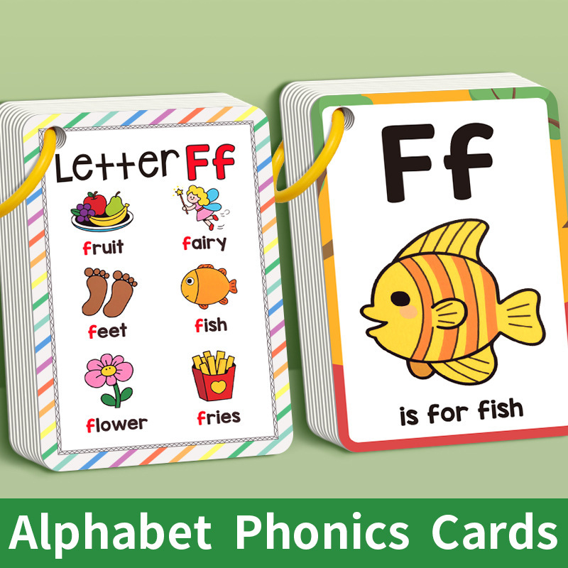 156 Wörter A-Z Lernkarten mit  – Flash Card Alphabet Bewertung und Preis