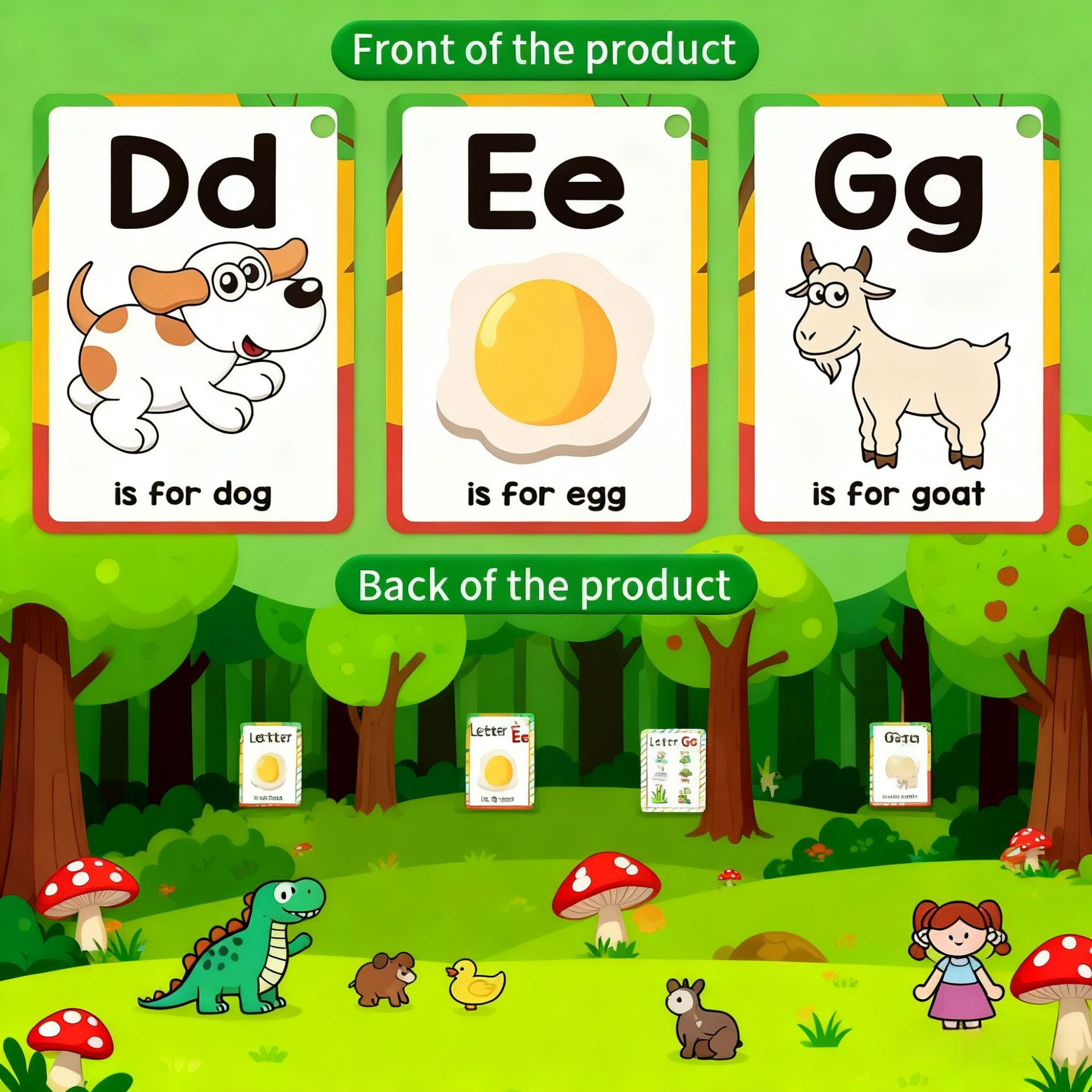 Umweltfreundliche Alphabet-Pho – Flash Card Alphabet Bewertung und Preis
