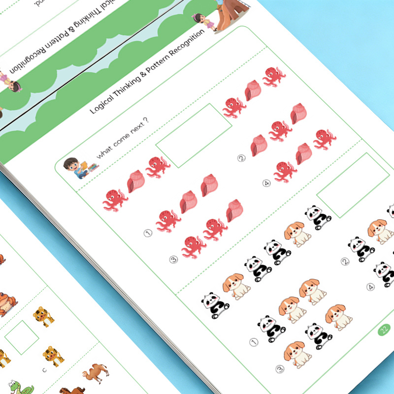 32-seitiges Mustererkennungs-A – Learning Workbook Preschool Bewertung und Preis