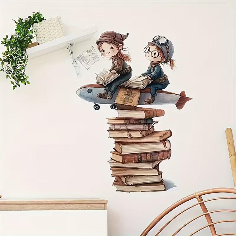 1 Stück abnehmbare Cartoon-Tra – Kids Education Wallpaper Bewertung und Preis
