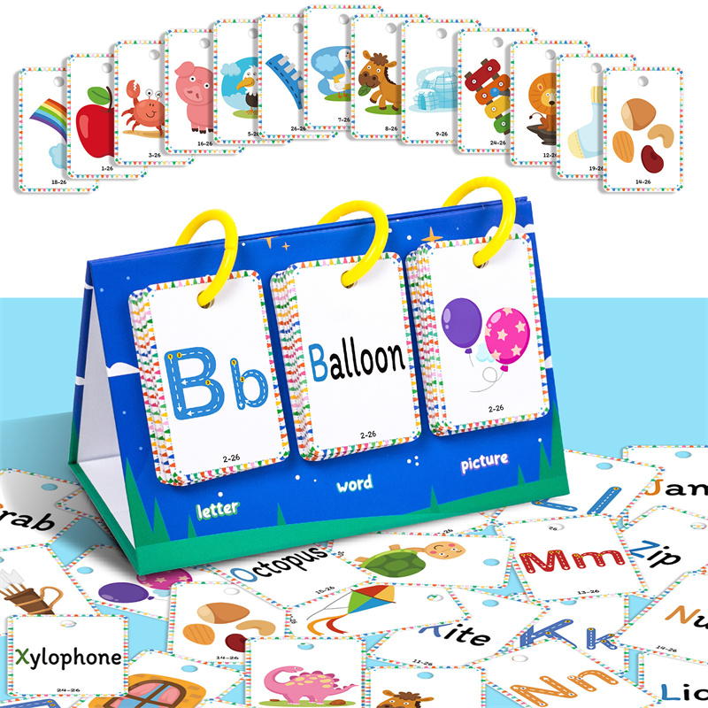 Frühe Bildung Brief Karte Kart – Flash Card Alphabet Bewertung und Preis