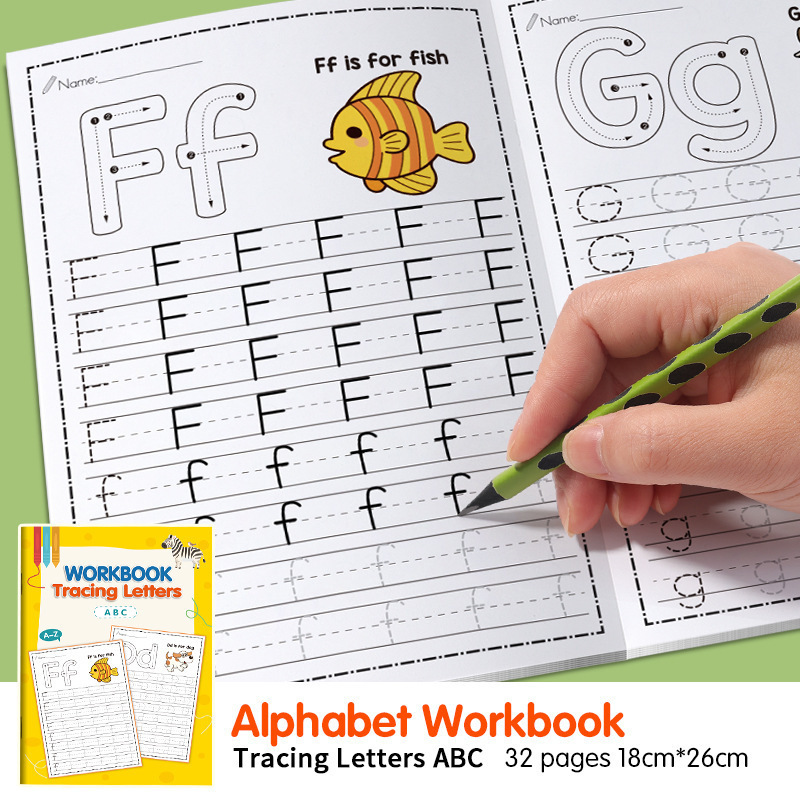 Vorschul-Alphabet-Übungsbuch f – Learning Workbook Preschool Bewertung und Preis