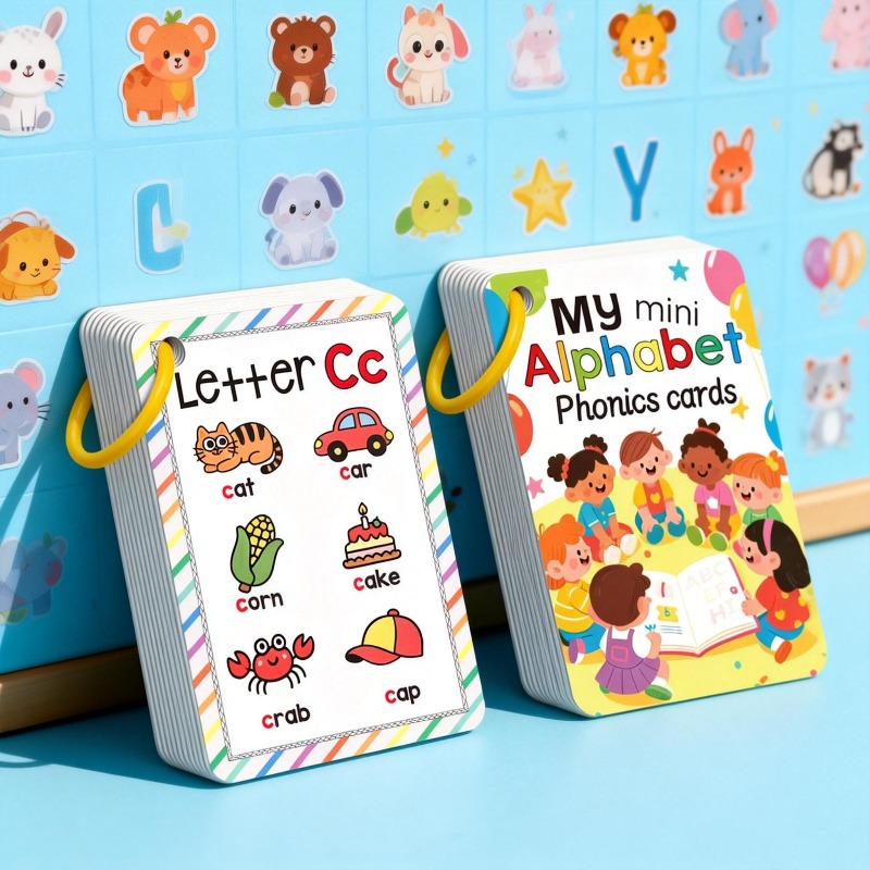Farbige Tier-Alphabet-Lernkart – Flash Card Alphabet Bewertung und Preis