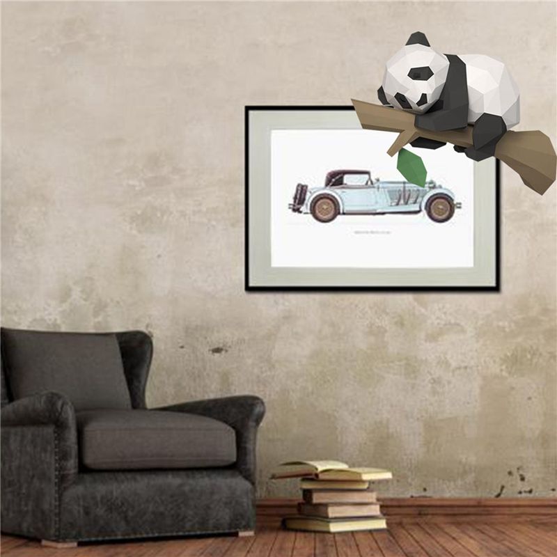 DT39 2X 3D Tier-Papiermodell,  – Kids Education Wallpaper Bewertung und Preis