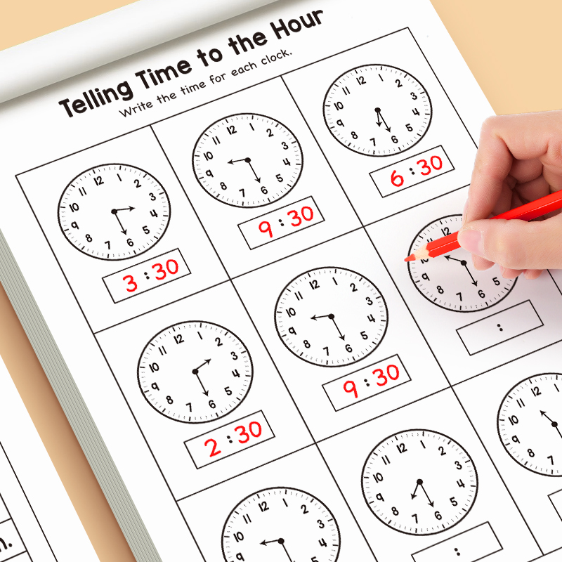 Arbeitsheft zum Thema Zeitmess – Learning Workbook Preschool Bewertung und Preis