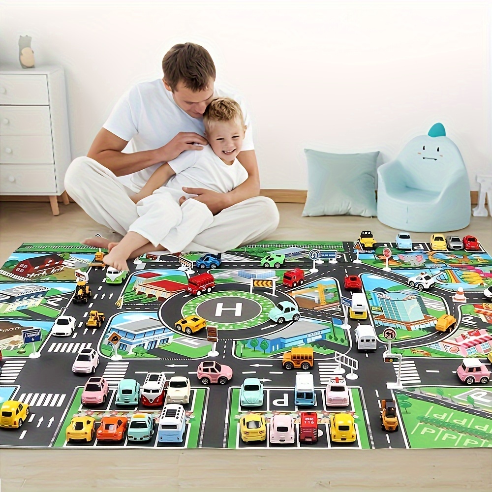 1 Stück, Stadtverkehr-Spielmat – Free Educational Games For Kids Bewertung und Preis