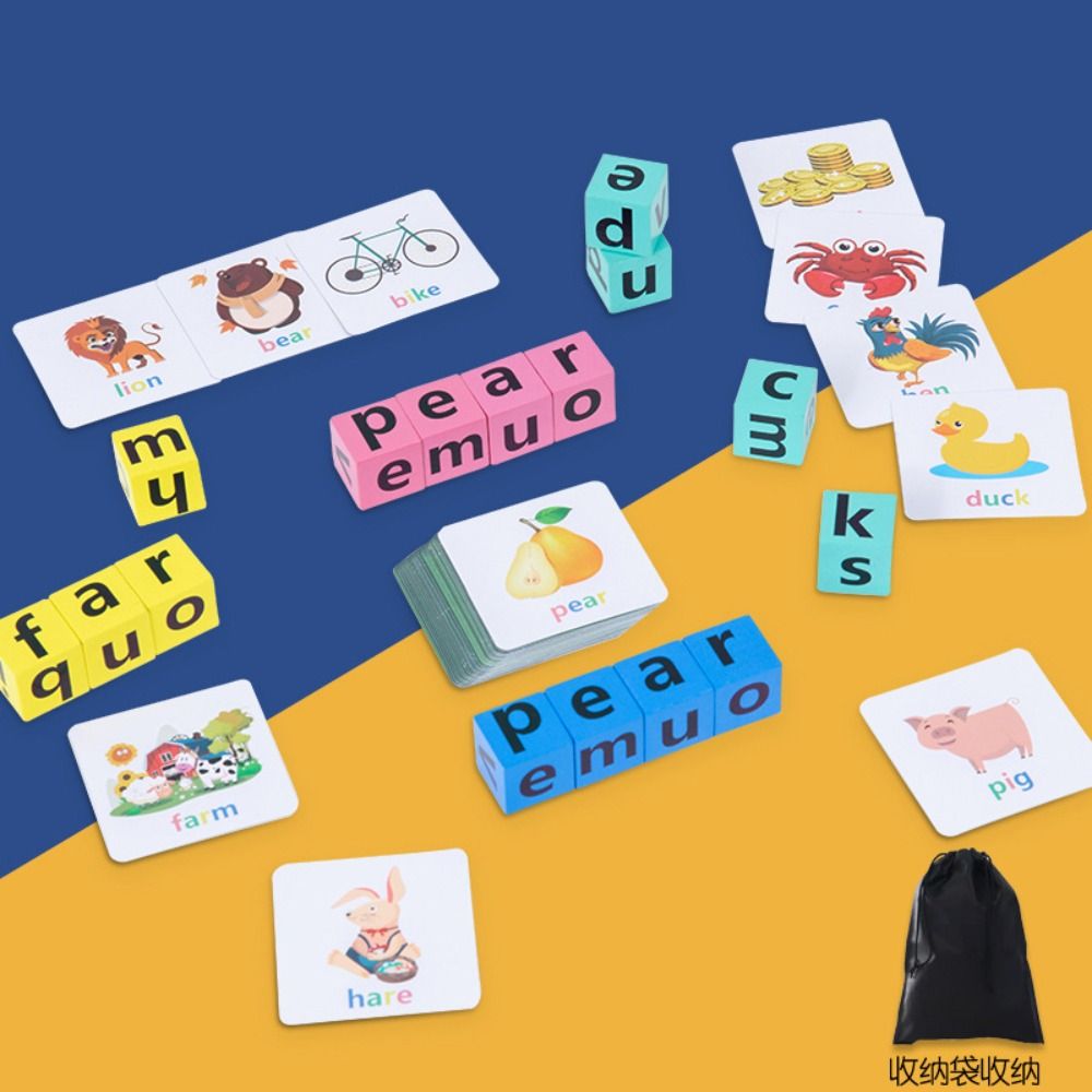 Lernkarten Holz-Matching-Spiel – Flash Card Alphabet Bewertung und Preis