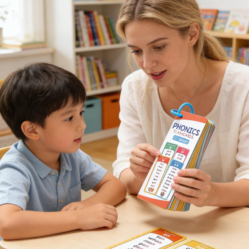 117 Gruppen von Phonics-Lernka – Flash Card Alphabet Bewertung und Preis