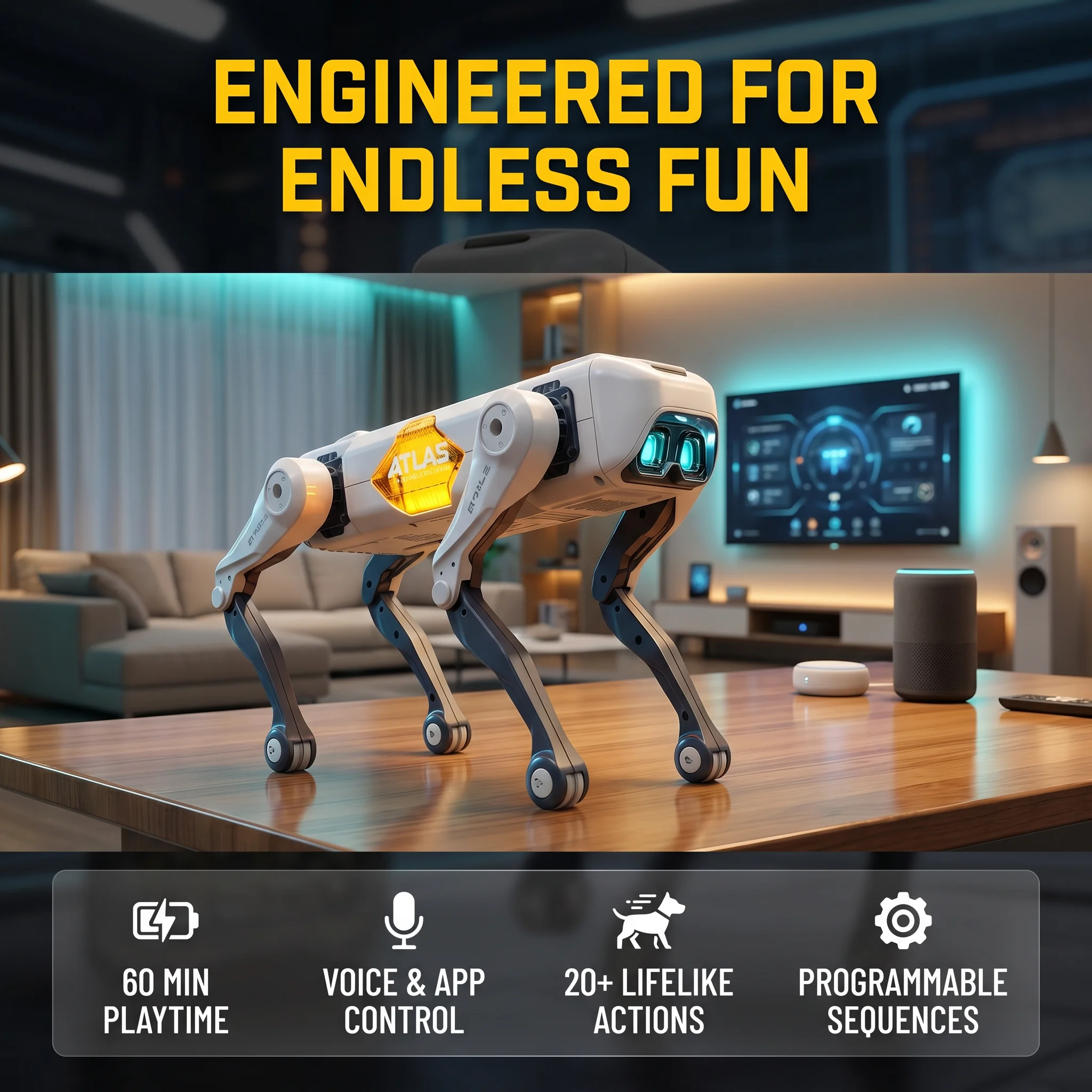 KI-Smart-Roboterhund, Sprach-  – Kids Educational Gadget Bewertung und Preis